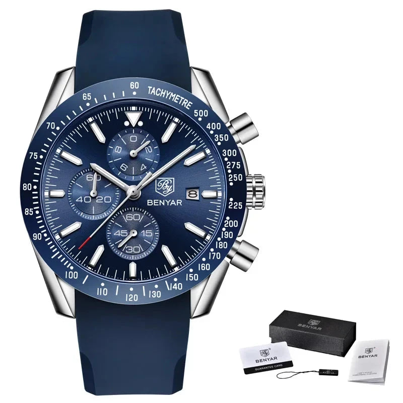 Aurum Chrono Men’s Watch Aurum Chrono Men’s Watch Mavietto Store Blue