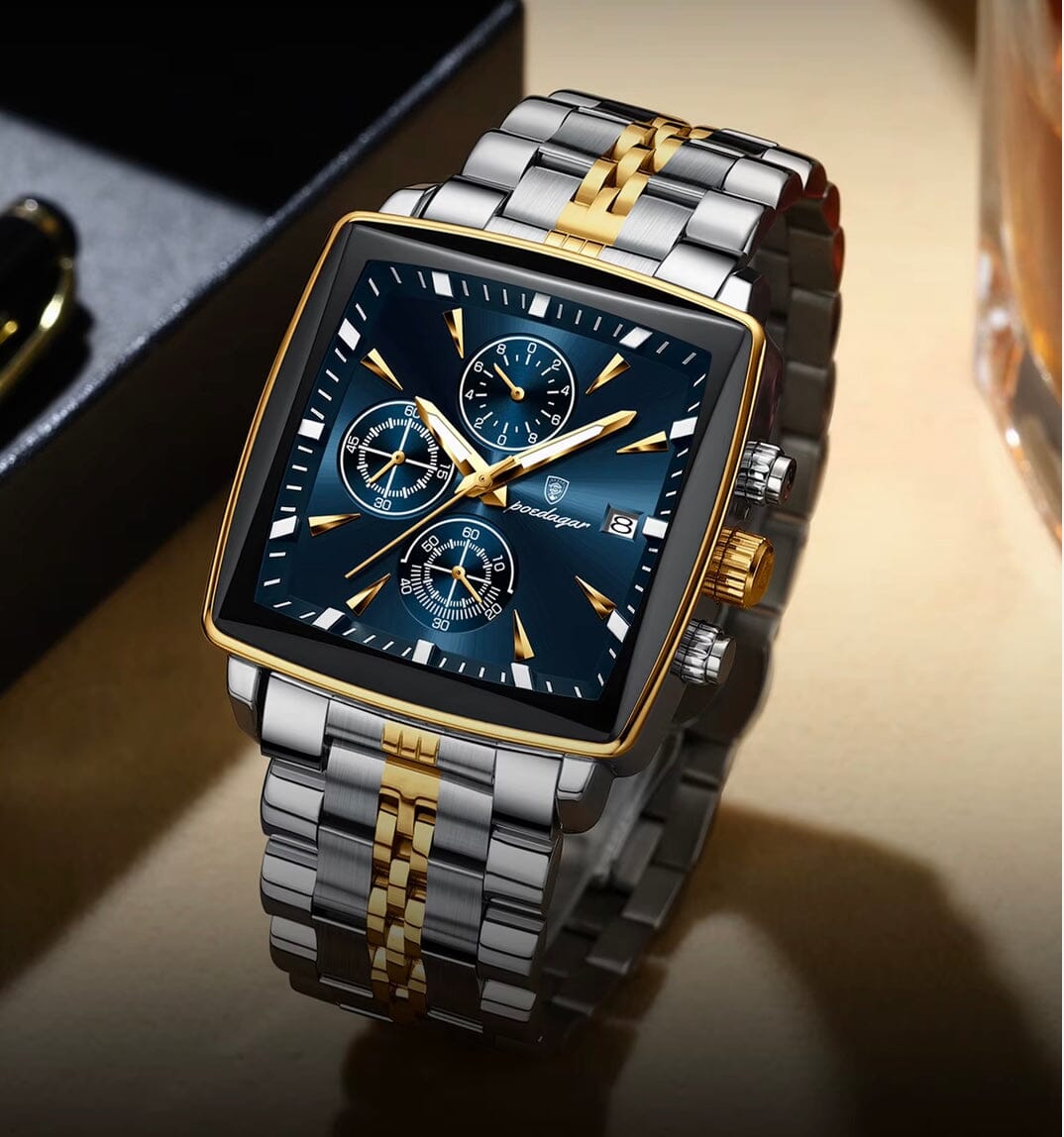 Classic and Elegant Men's Stainless Steel Executive Watch - Cesarion Prime Classic and Elegant Men's Stainless Steel Executive Watch - Cesarion Prime