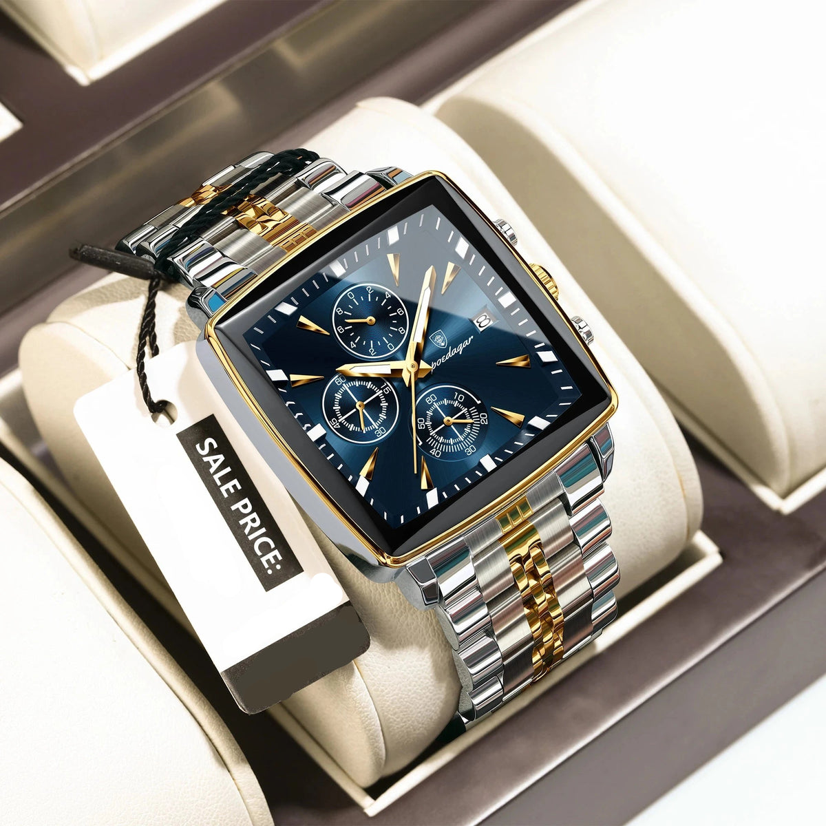 Classic and Elegant Men's Stainless Steel Executive Watch - Cesarion Prime Classic and Elegant Men's Stainless Steel Executive Watch - Cesarion Prime