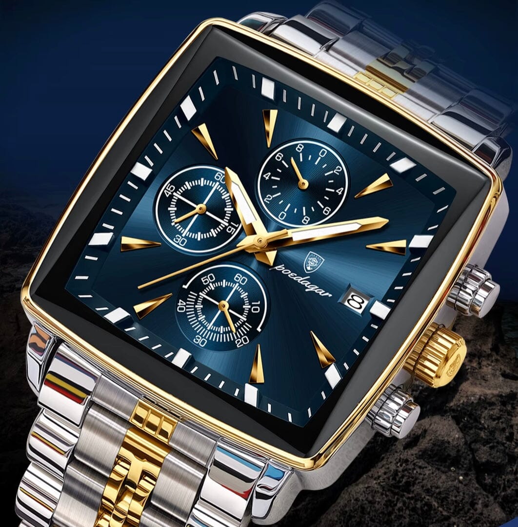 Classic and Elegant Men's Stainless Steel Executive Watch - Cesarion Prime Classic and Elegant Men's Stainless Steel Executive Watch - Cesarion Prime