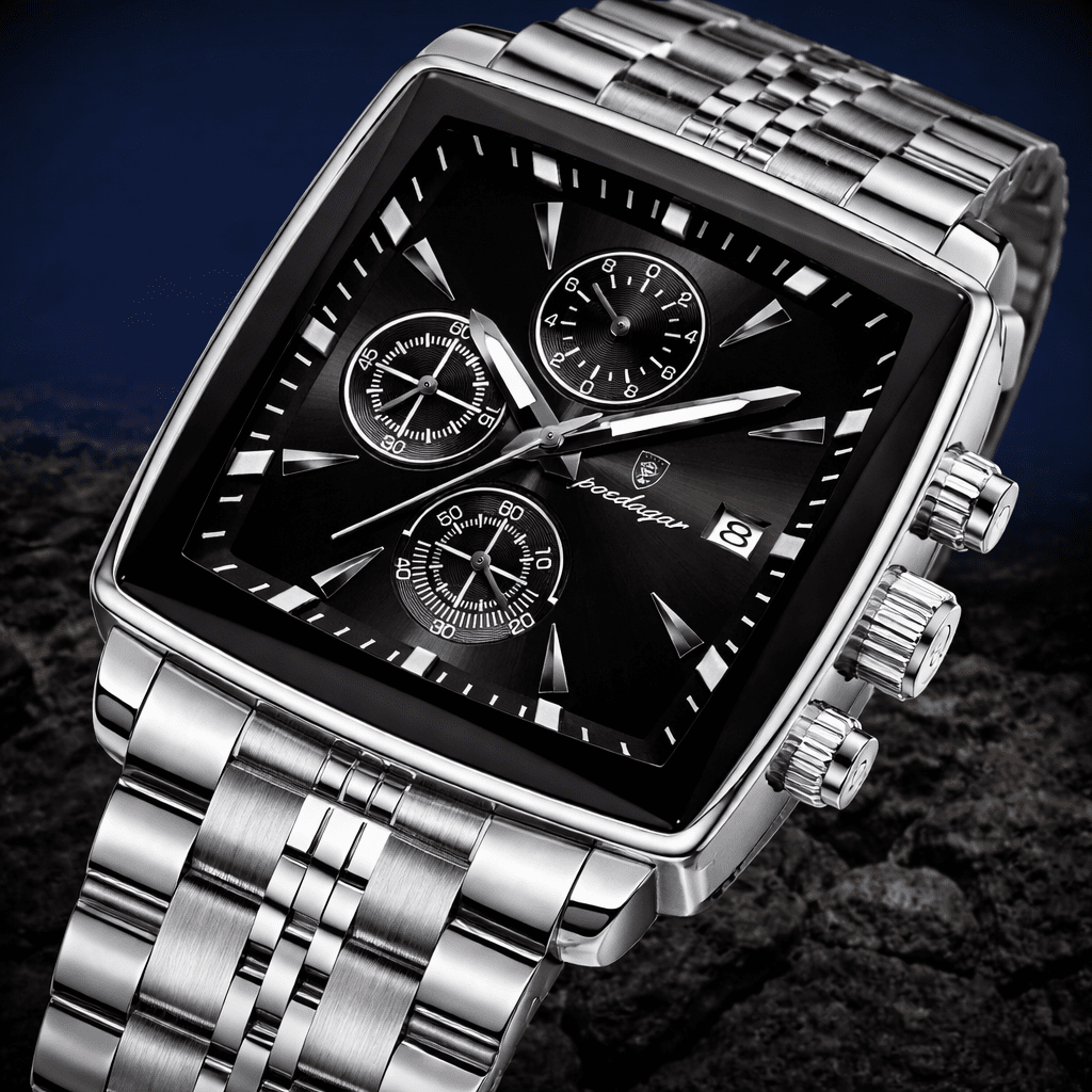 Classic and Elegant Men's Stainless Steel Executive Watch - Cesarion Prime Classic and Elegant Men's Stainless Steel Executive Watch - Cesarion Prime