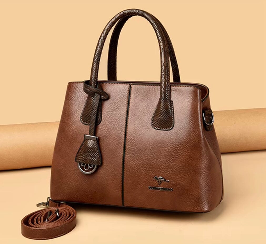 Classic and Elegant Women's Leather Bag - Eléonore Classic and Elegant Women's Leather Bag - Eléonore