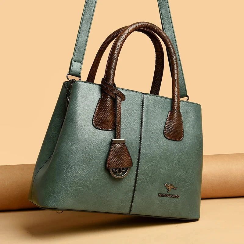 Classic and Elegant Women's Leather Bag - Eléonore Classic and Elegant Women's Leather Bag - Eléonore