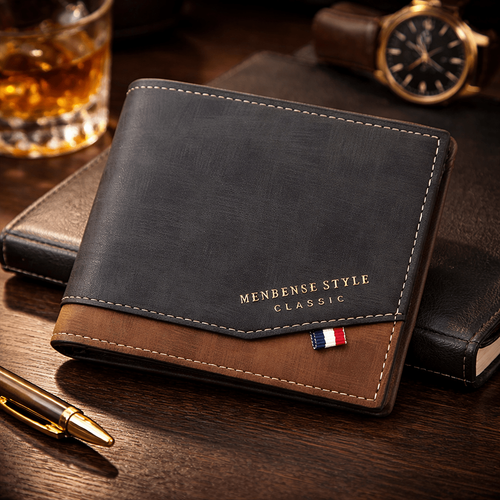 Classic Slim Men's Leather Wallet - Eminence Classic Slim Men's Leather Wallet - Eminence