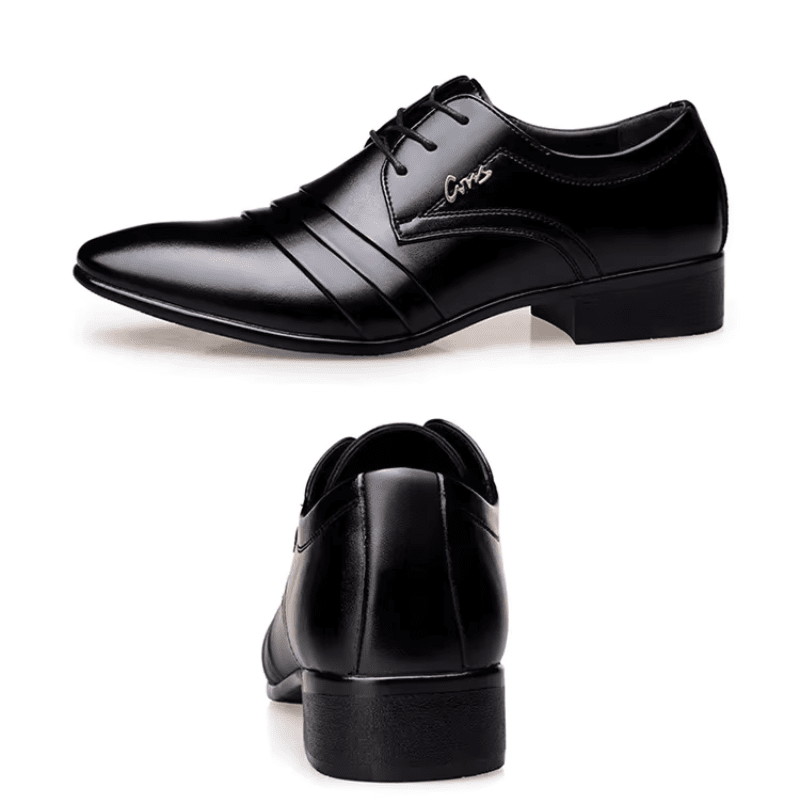 Elegant and Comfortable Men's Leather Dress Shoes - Bennett Elegant and Comfortable Men's Leather Dress Shoes - Bennett