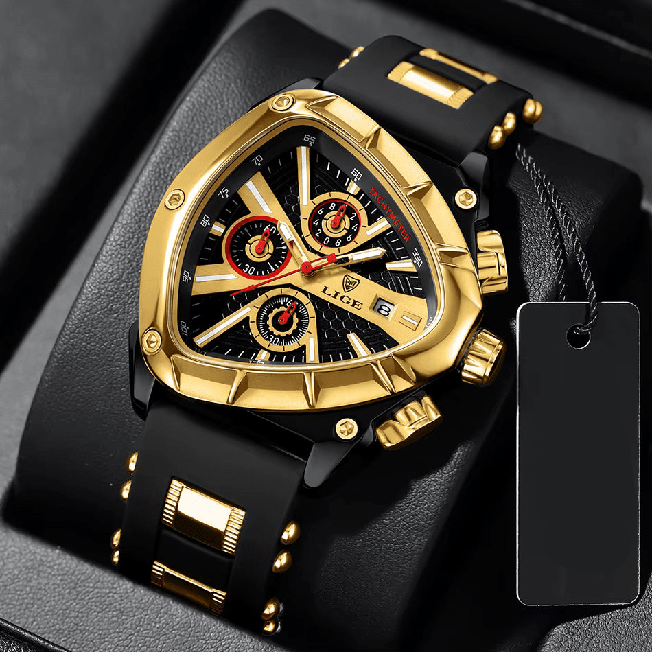 Elegant and Multifunction Men's Stainless Steel Sports Watch - Excalion Elegant and Multifunction Men's Stainless Steel Sports Watch - Excalion