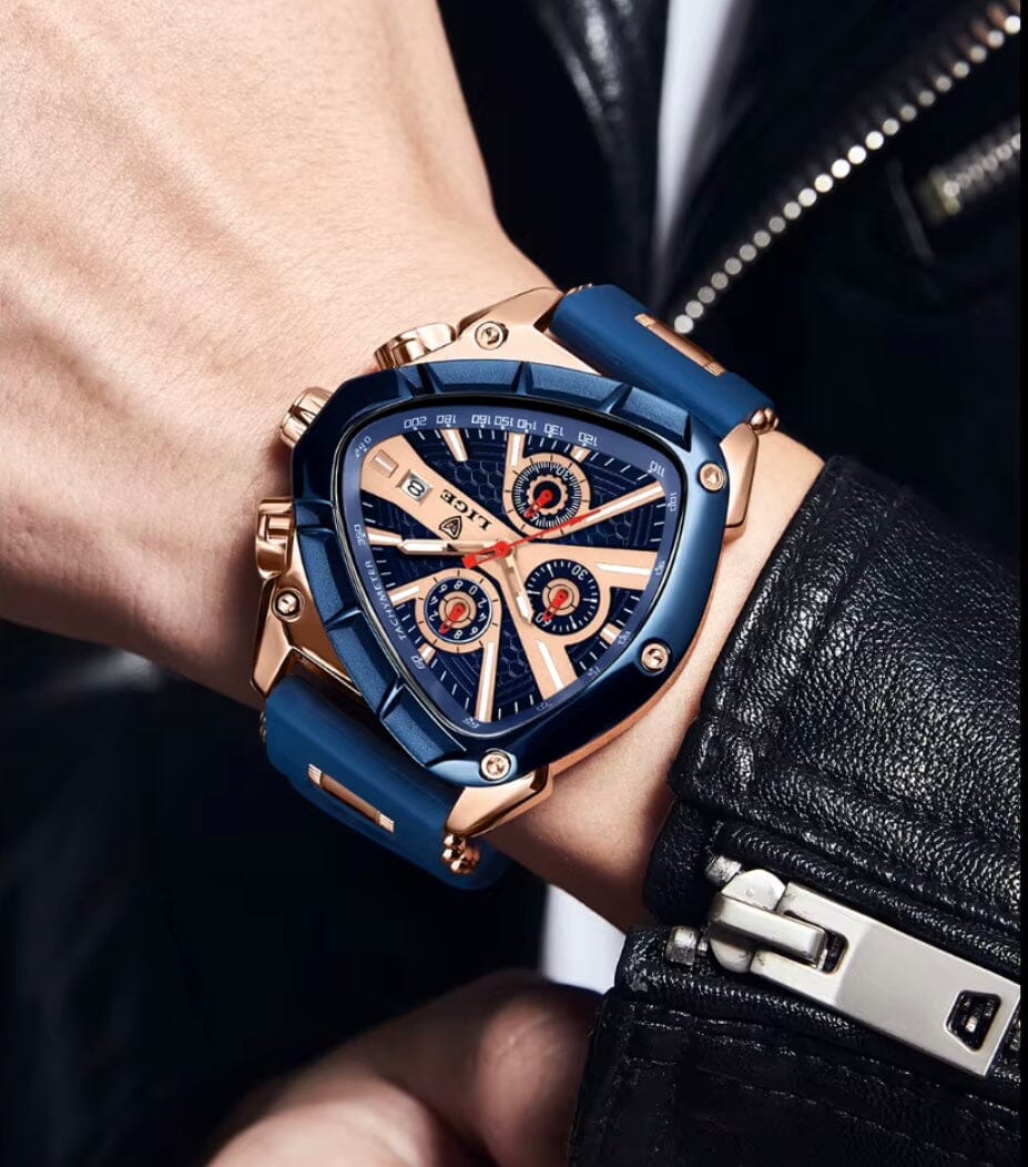 Elegant and Multifunction Men's Stainless Steel Sports Watch - Excalion Elegant and Multifunction Men's Stainless Steel Sports Watch - Excalion