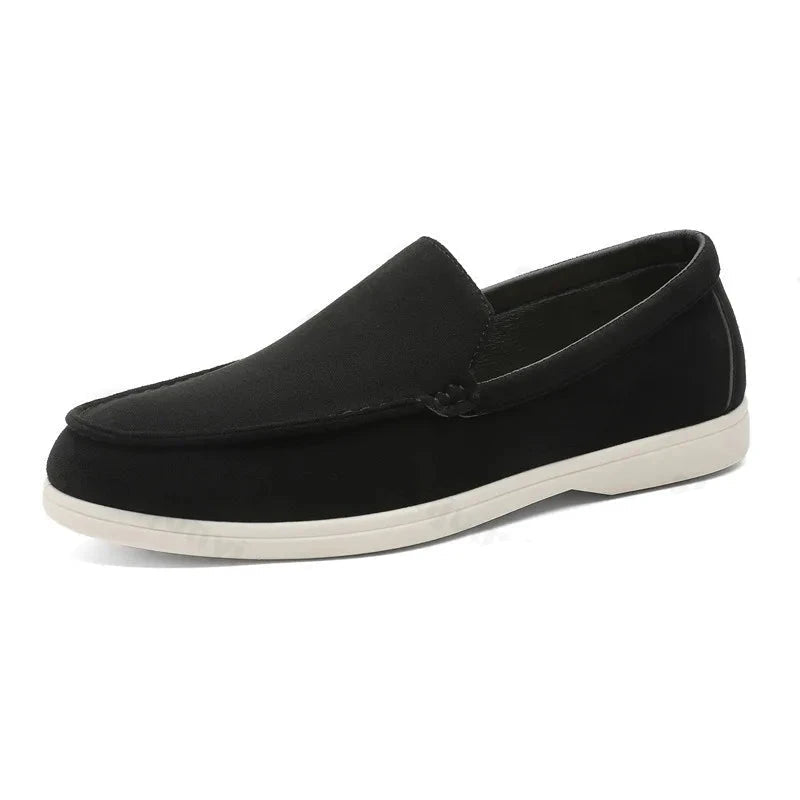 Elegant Classic Men's Suede Loafers - Julian Elegant Classic Men's Suede Loafers - Julian