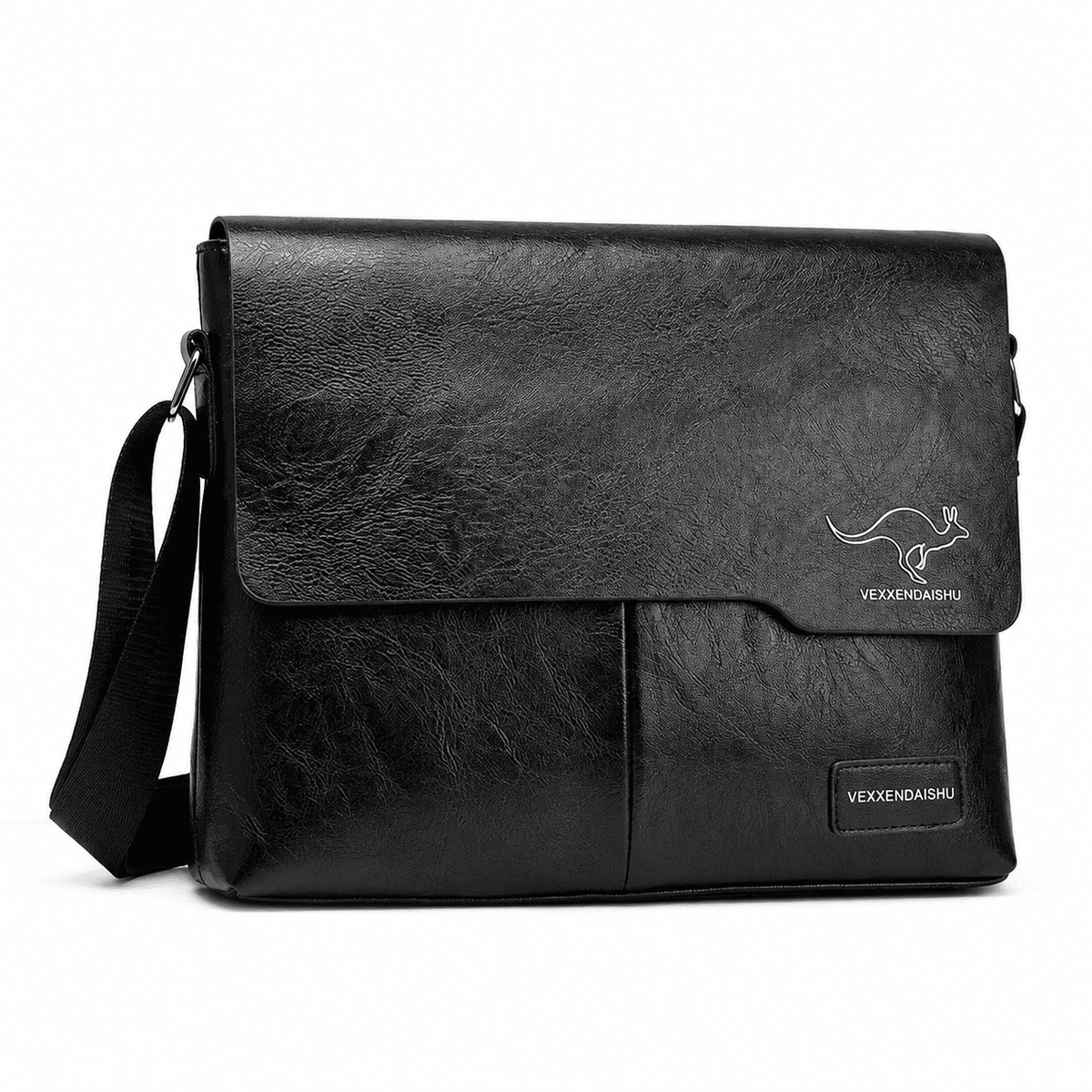 Elegant Large-Capacity Men’s Leather Executive Bag – ROMELLI Elegant Large-Capacity Men’s Leather Executive Bag – ROMELLI