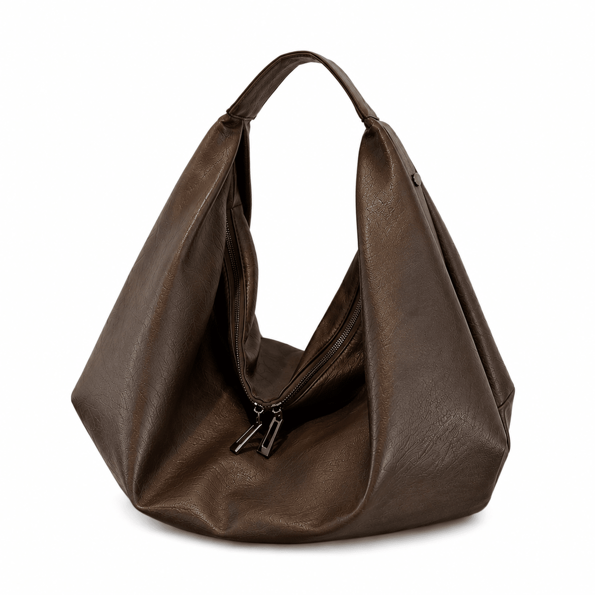 Elegant, Large-Capacity Women’s Leather Hobo Bag – Lea Montclair Elegant, Large-Capacity Women’s Leather Hobo Bag – Lea Montclair Coffee Type A