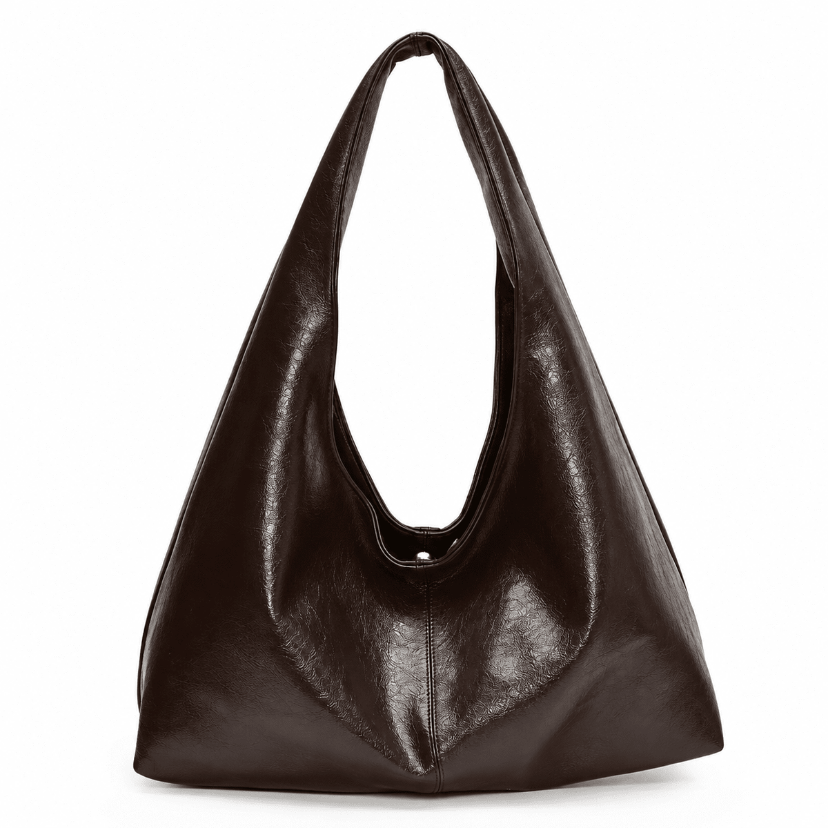 Elegant, Large-Capacity Women’s Leather Hobo Bag – Lea Montclair Elegant, Large-Capacity Women’s Leather Hobo Bag – Lea Montclair Coffee Type B