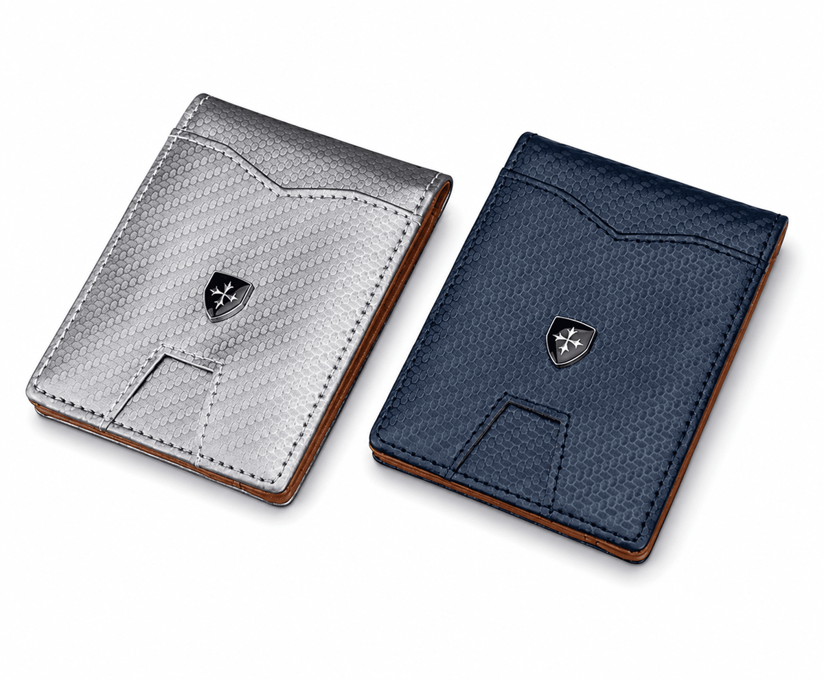 Elegant Leather Card Holder with Carbon Fiber Structure and RFID Anti-Theft Protection – Stennio Elegant Leather Card Holder with Carbon Fiber Structure and RFID Anti-Theft Protection – Stennio