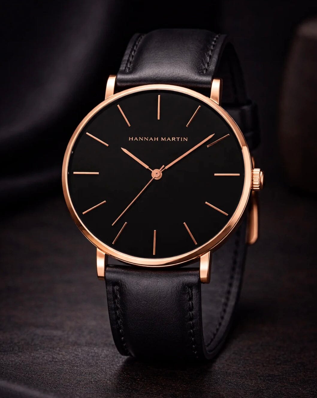 Elegant Men's Leather High-Precision Watch - Amsterdam Elegant Men's Leather High-Precision Watch - Amsterdam