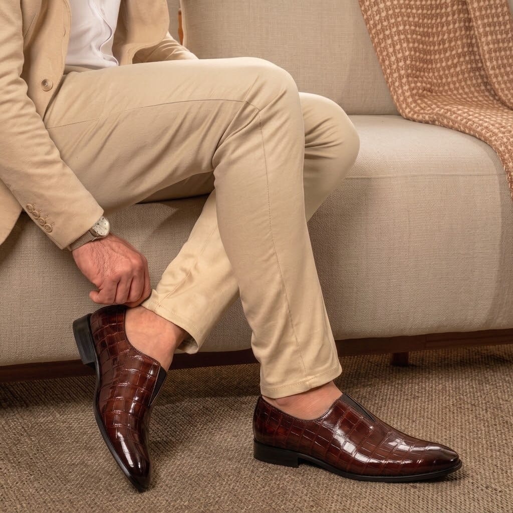 Elegant Men's Leather Shoes, Classic, Comfortable and with a Luxurious Design – D’Evelion Elegant Men's Leather Shoes, Classic, Comfortable and with a Luxurious Design – D’Evelion