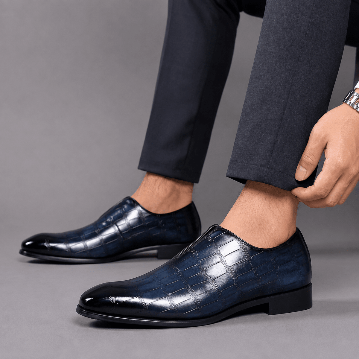 Elegant Men's Leather Shoes, Classic, Comfortable and with a Luxurious Design – D’Evelion Elegant Men's Leather Shoes, Classic, Comfortable and with a Luxurious Design – D’Evelion