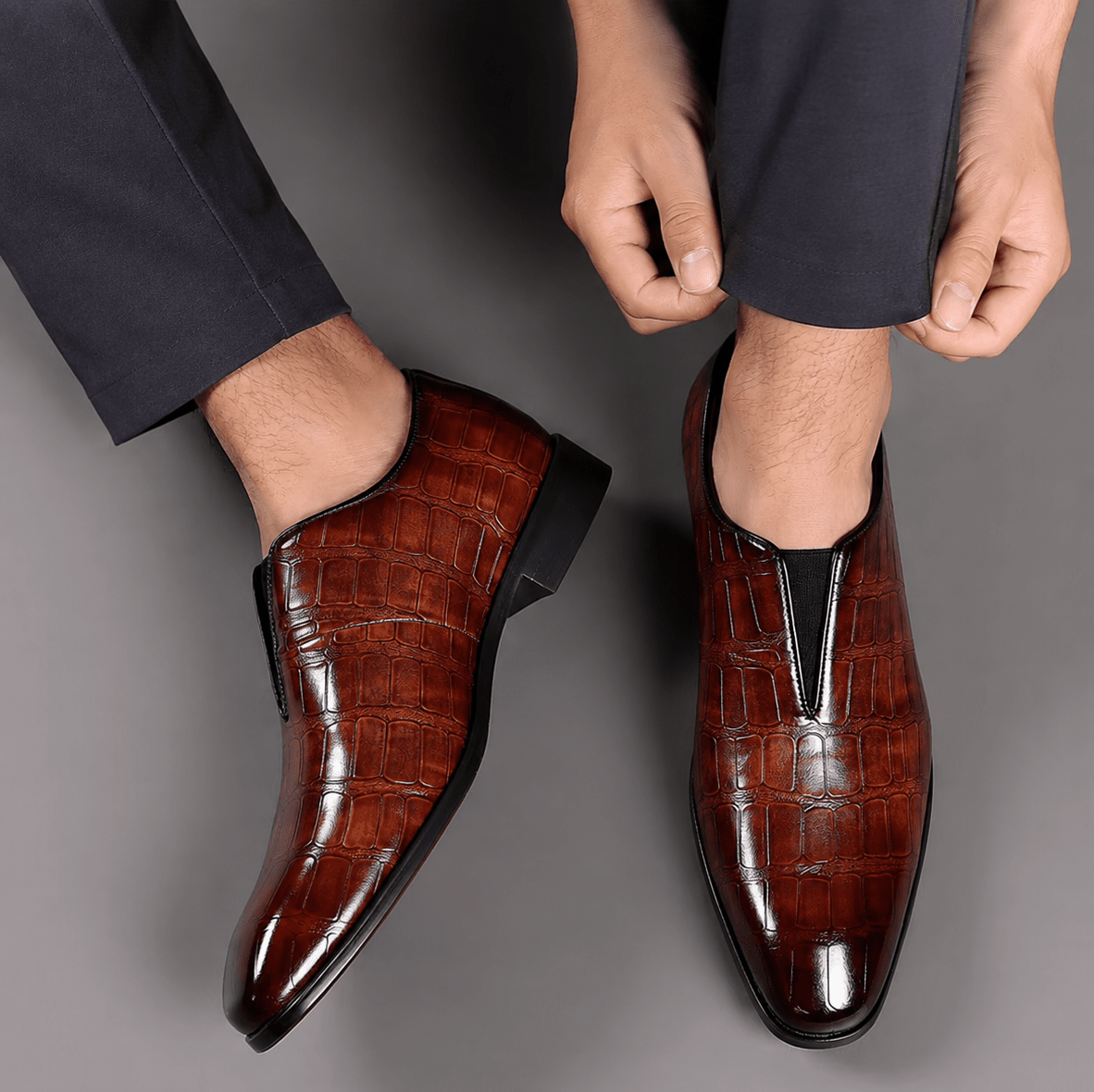 Elegant Men's Leather Shoes, Classic, Comfortable and with a Luxurious Design – D’Evelion Elegant Men's Leather Shoes, Classic, Comfortable and with a Luxurious Design – D’Evelion