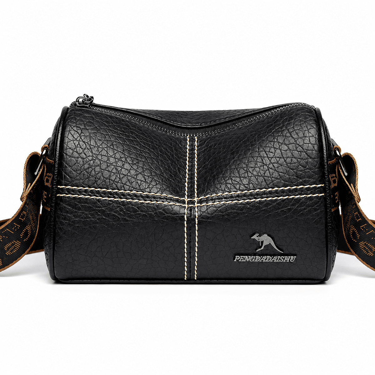 Elegant & Sophisticated Women's Leather Crossbody Bag – Noélia Elegant & Sophisticated Women's Leather Crossbody Bag – Noélia Black