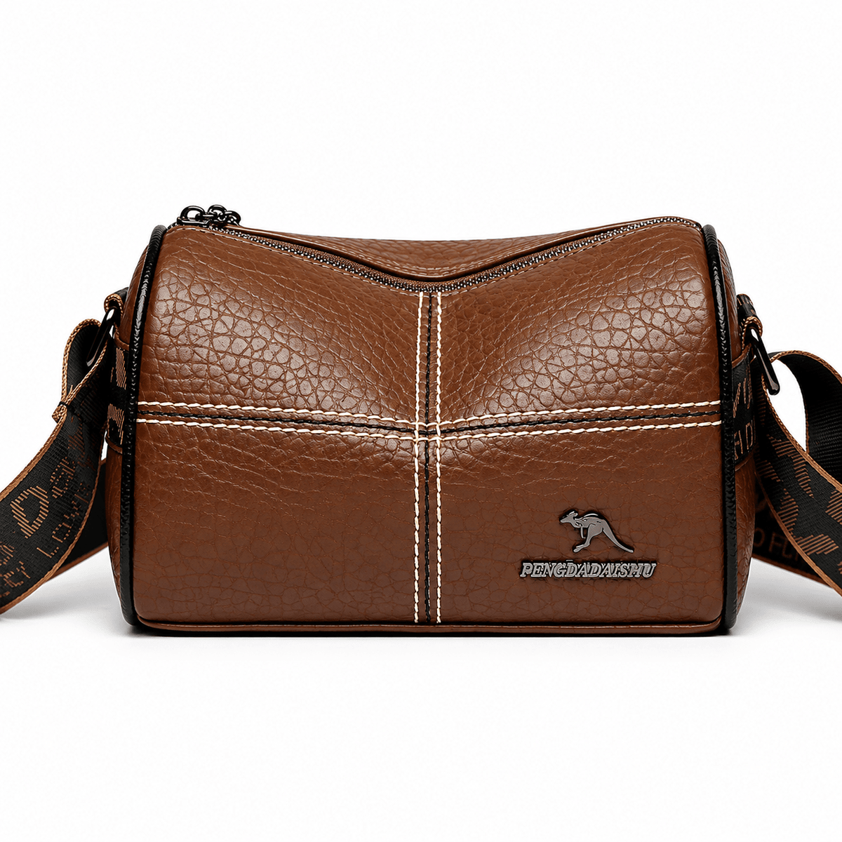 Elegant & Sophisticated Women's Leather Crossbody Bag – Noélia Elegant & Sophisticated Women's Leather Crossbody Bag – Noélia Brown