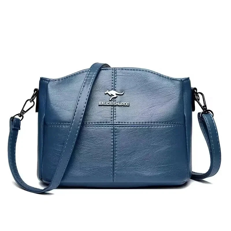 Elegant Women's Leather Bag - Bali Elegant Women's Leather Bag - Bali Sky Blue