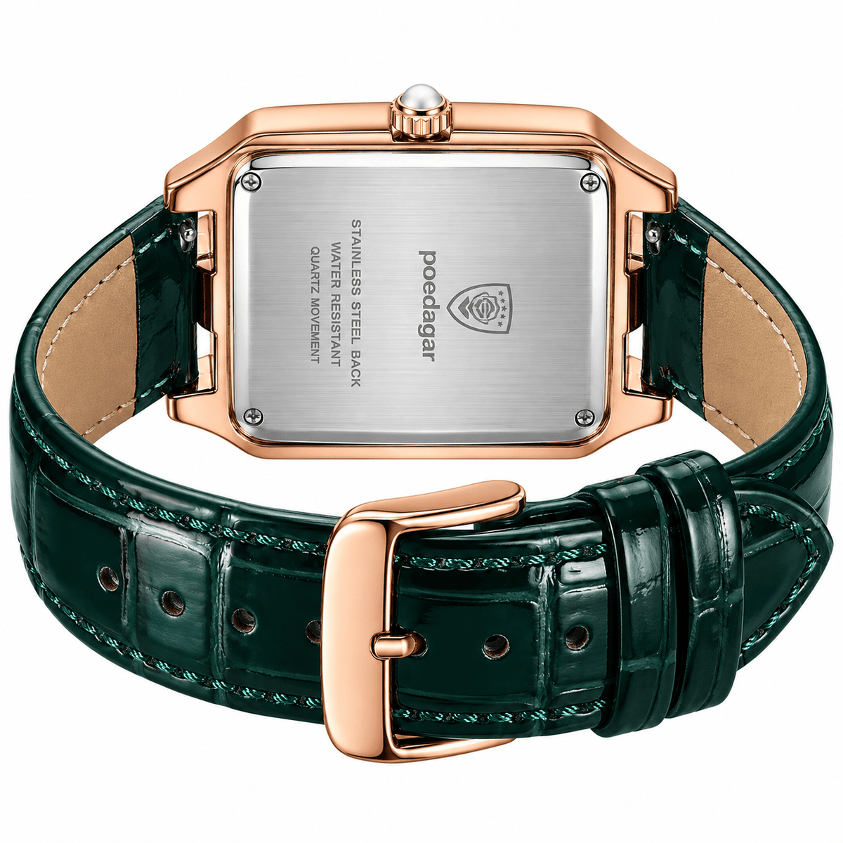 Elegant Women’s Rectangular Leather Watch with Luxurious Design – Catherine Lux Elegant Women’s Rectangular Leather Watch with Luxurious Design – Catherine Lux
