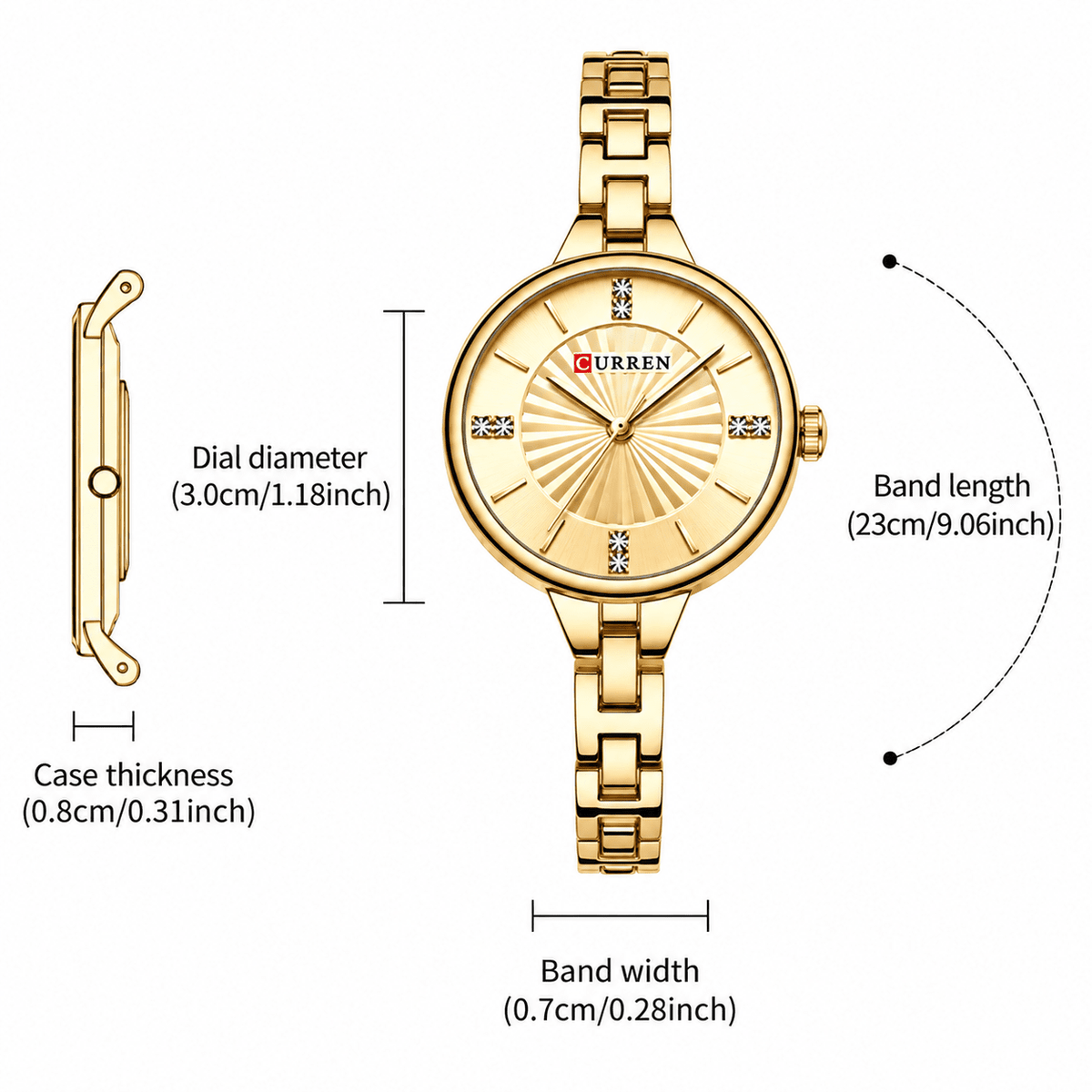 Elegant Women's Watch – Classic, Delicate & Minimalist Design | Luna Estelle Elegant Women's Watch – Classic, Delicate & Minimalist Design | Luna Estelle