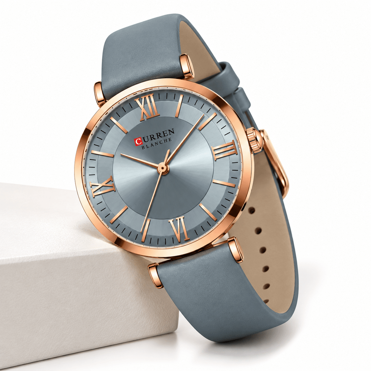 Elegant Women's Watch – Classic Design with Leather Strap – Elara Lumière Elegant Women's Watch – Classic Design with Leather Strap – Elara Lumière