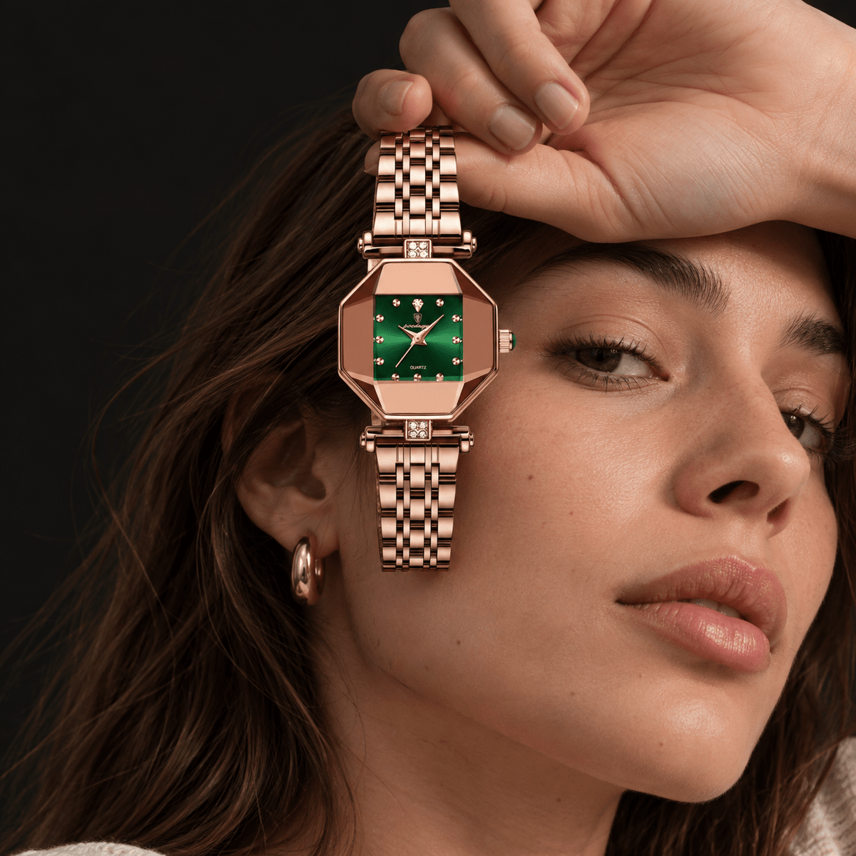 Elegant Women’s Watch with a Modern Design and Stainless Steel Band – Éclat Magnifique Elegant Women’s Watch with a Modern Design and Stainless Steel Band – Éclat Magnifique