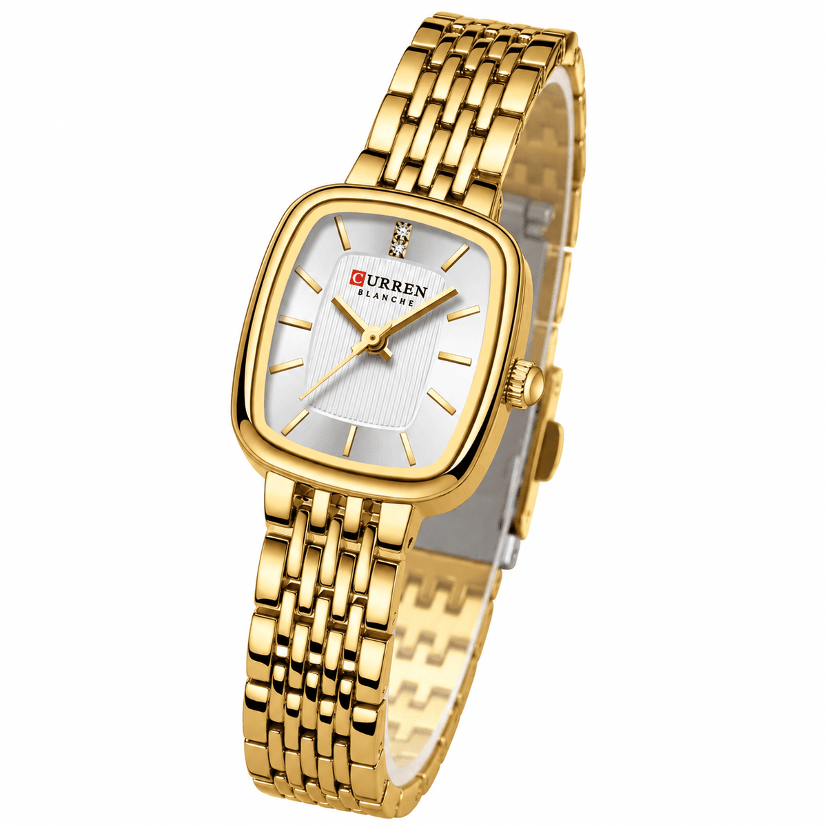 Elegant Women's Watch with Square Dial, Quartz Movement & Sophisticated Design | Daisy Étoile Elegant Women's Watch with Square Dial, Quartz Movement & Sophisticated Design | Daisy Étoile