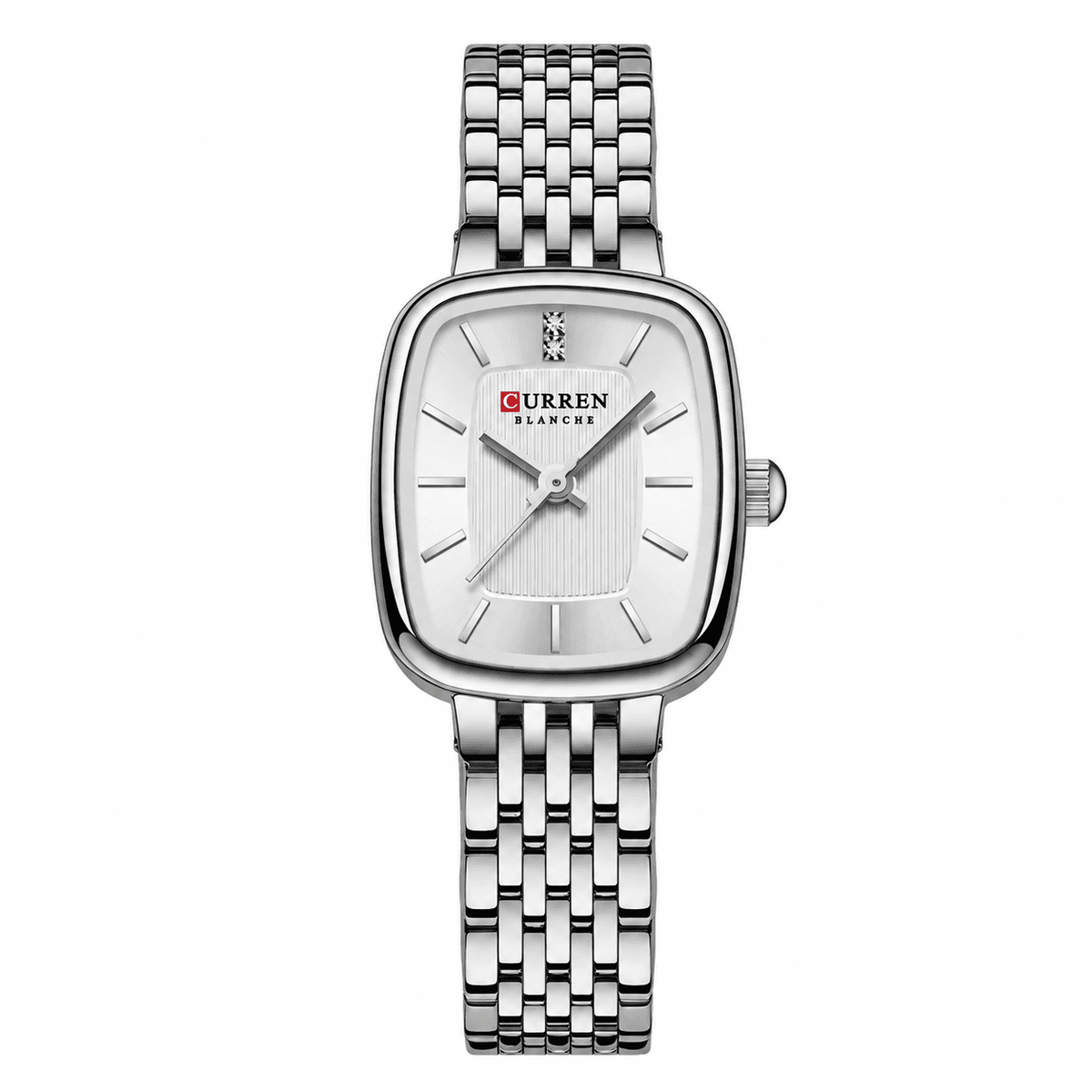 Elegant Women's Watch with Square Dial, Quartz Movement & Sophisticated Design | Daisy Étoile Elegant Women's Watch with Square Dial, Quartz Movement & Sophisticated Design | Daisy Étoile Silver