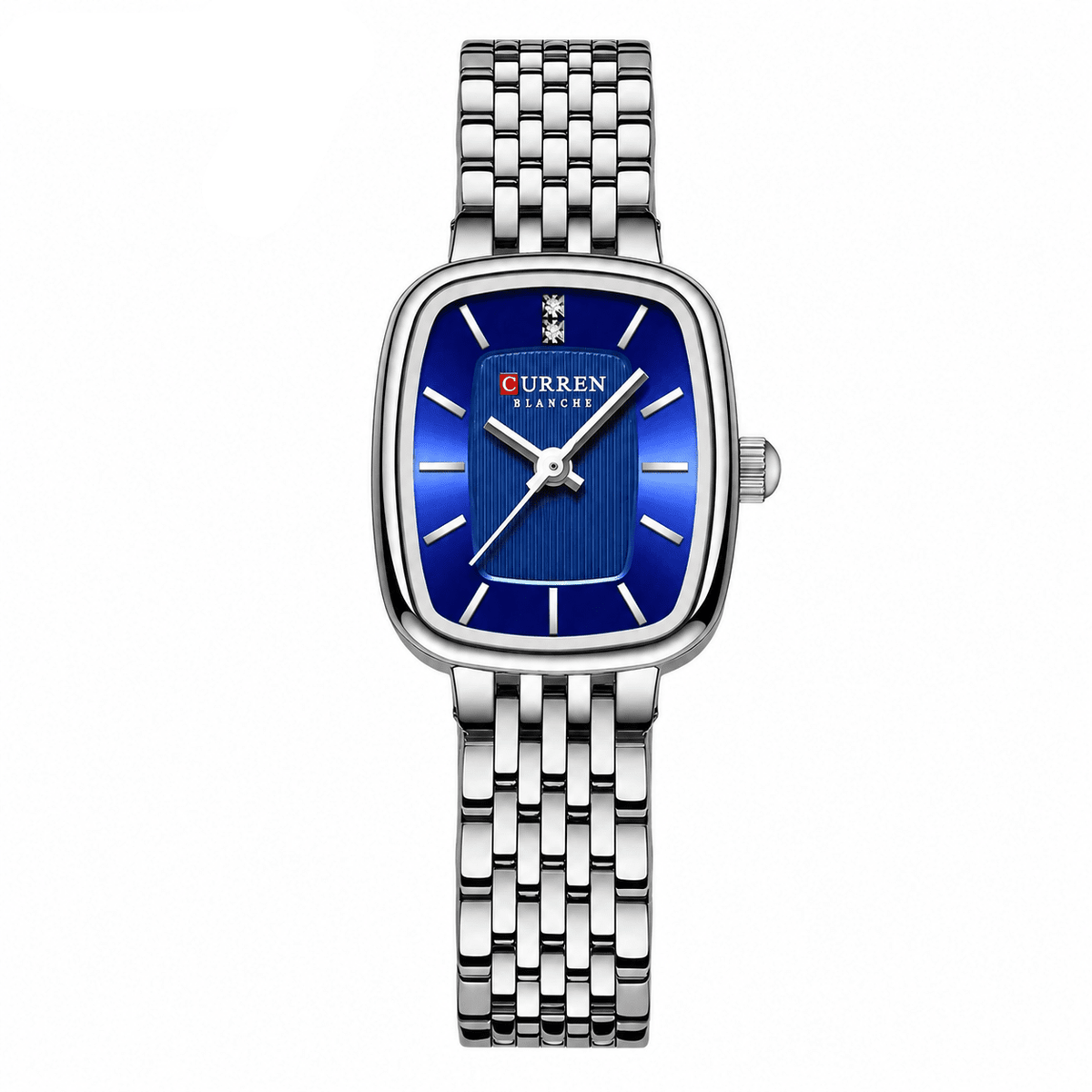 Elegant Women's Watch with Square Dial, Quartz Movement & Sophisticated Design | Daisy Étoile Elegant Women's Watch with Square Dial, Quartz Movement & Sophisticated Design | Daisy Étoile Blue