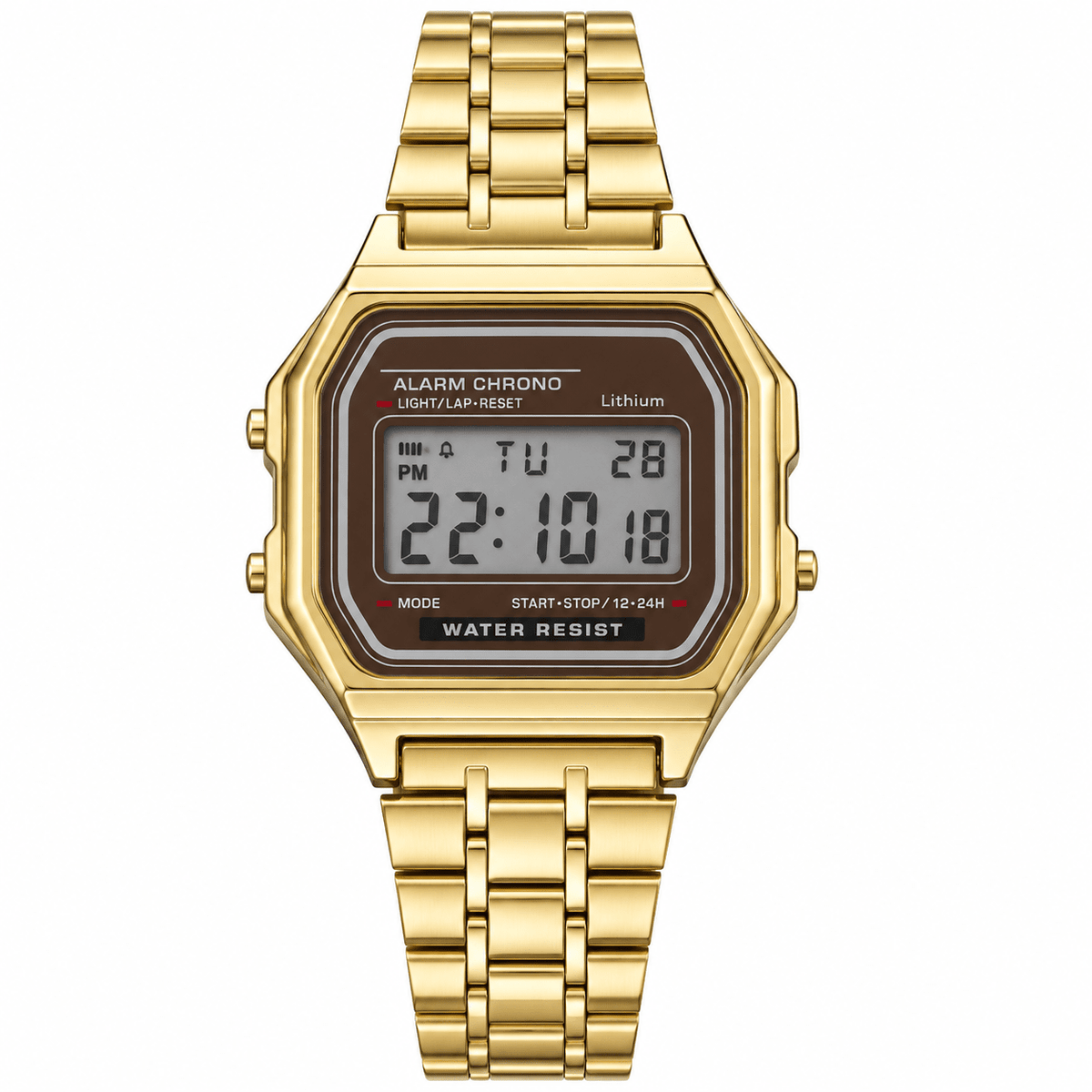Elegant Women's Watch with Stainless Steel Bracelet – Classic, Delicate & Minimalist | Sarah Velora Elegant Women's Watch with Stainless Steel Bracelet – Classic, Delicate & Minimalist | Sarah Velora Gold