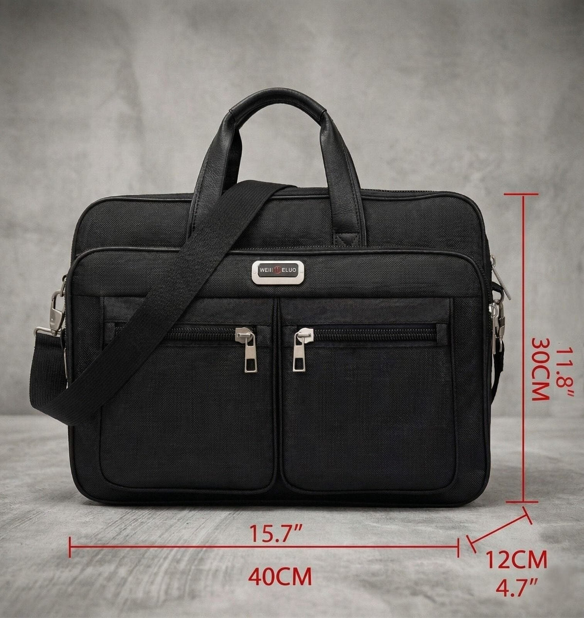 Executive Bag with Multiple Compartments – Henri Valence Executive Bag with Multiple Compartments – Henri Valence