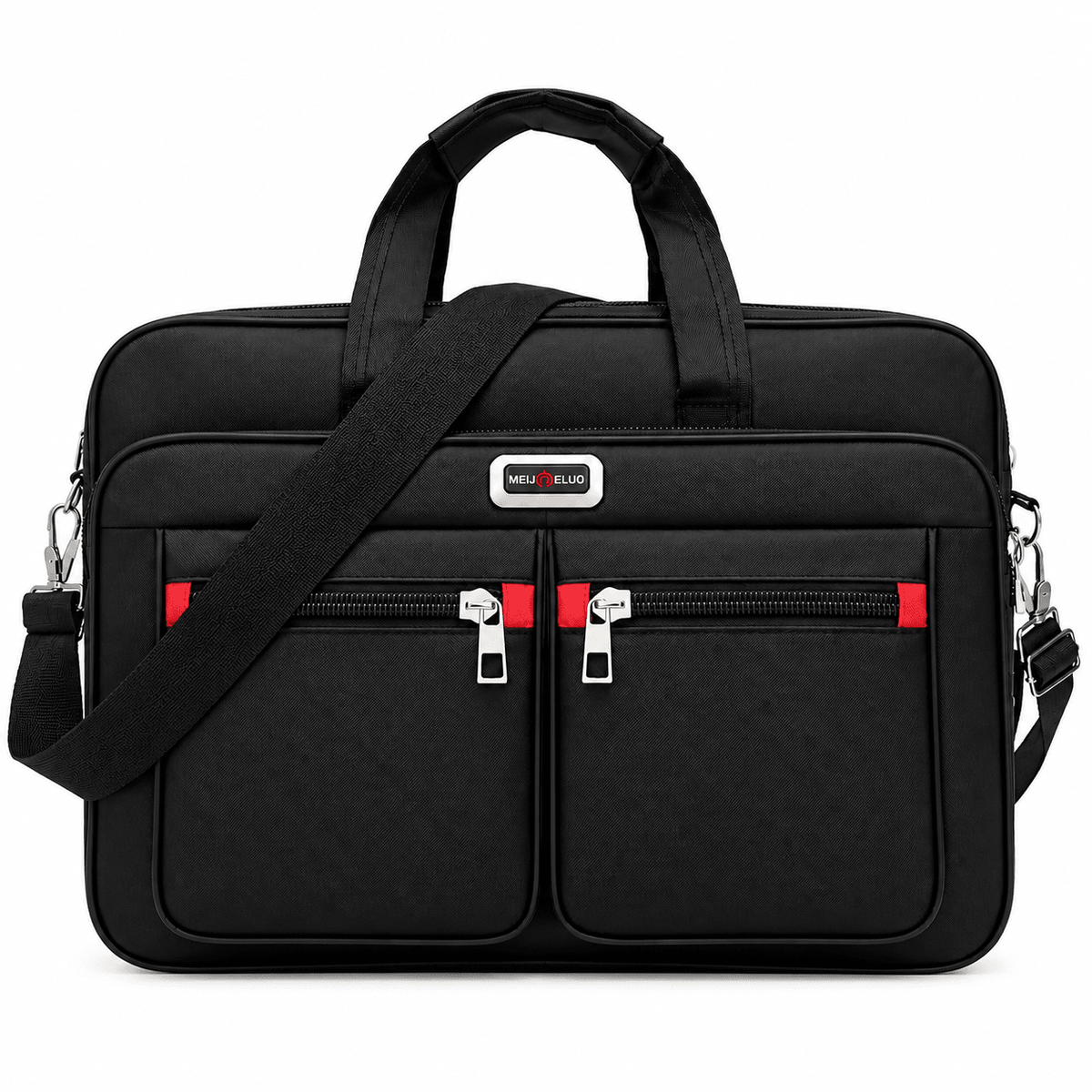 Executive Bag with Multiple Compartments – Henri Valence Executive Bag with Multiple Compartments – Henri Valence Black Elegance