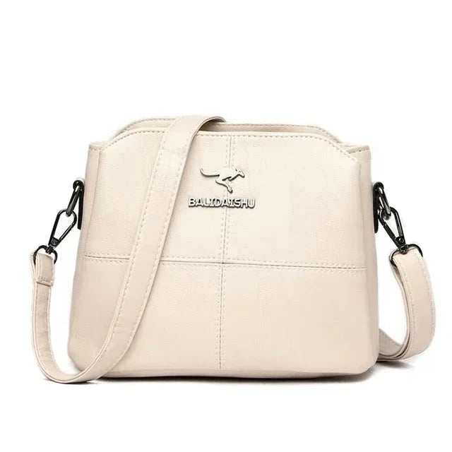 High Quality Soft PU Leather Shoulder Crossbody Bags for Women 2024 New Luxury Handbags Women Bags Designer Messenger Bag Sac Mavietto Store Beige