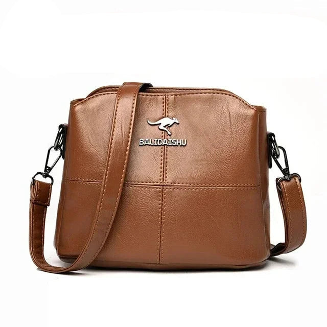 High Quality Soft PU Leather Shoulder Crossbody Bags for Women 2024 New Luxury Handbags Women Bags Designer Messenger Bag Sac Mavietto Store Brown