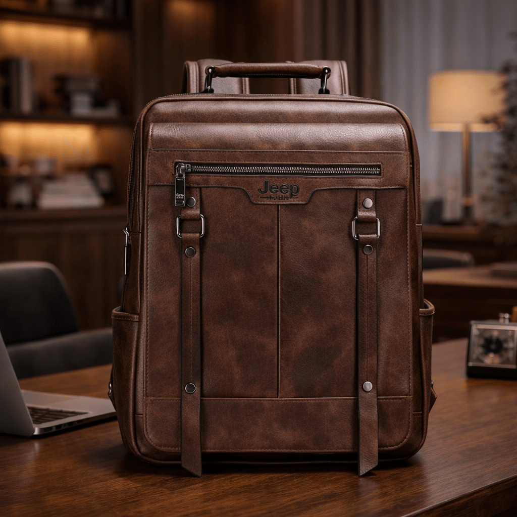 Large Capacity Multifunctional Men's Leather Executive Bag - Ravenna Large Capacity Multifunctional Men's Leather Executive Bag - Ravenna