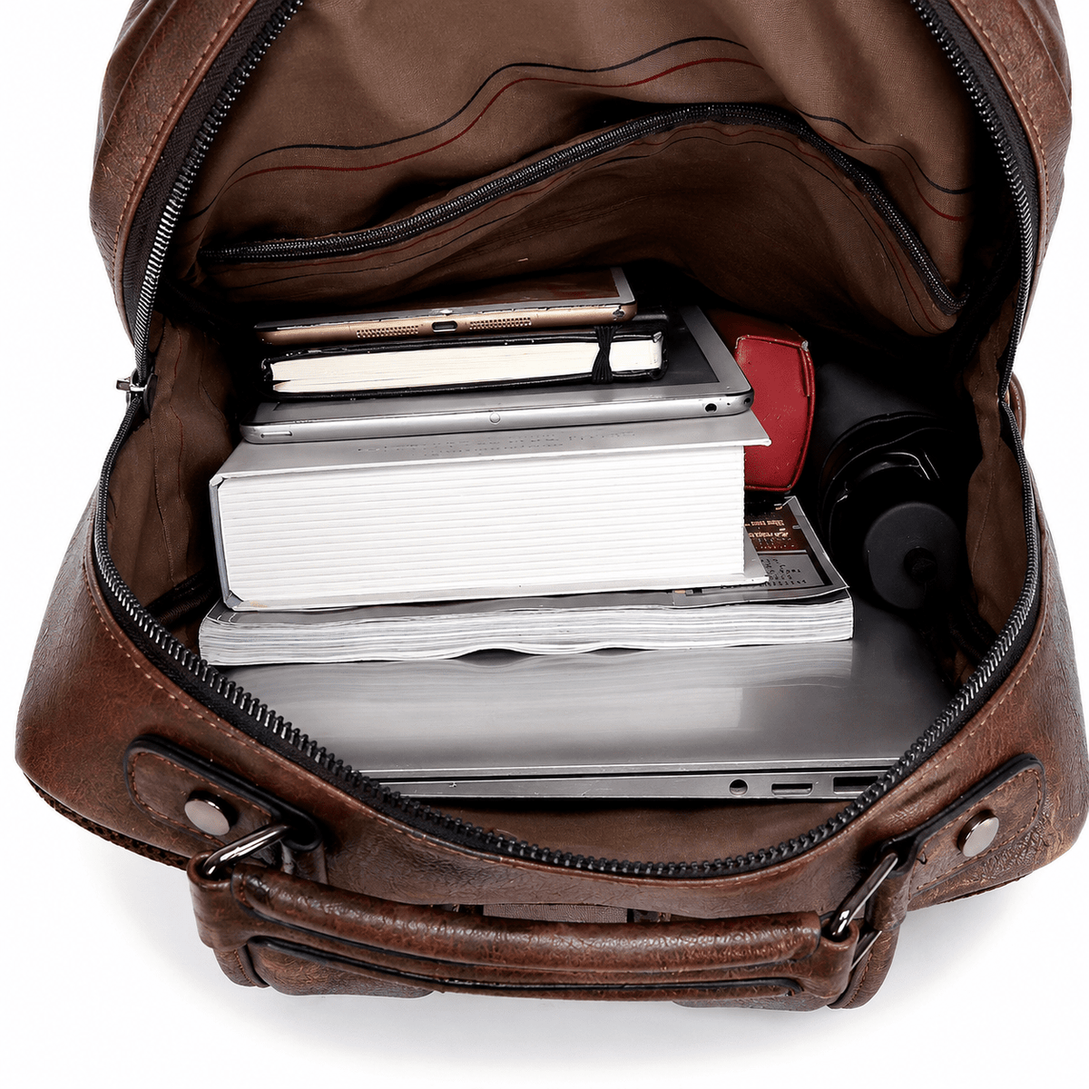 Large Capacity Multifunctional Men's Leather Executive Bag - Ravenna Large Capacity Multifunctional Men's Leather Executive Bag - Ravenna