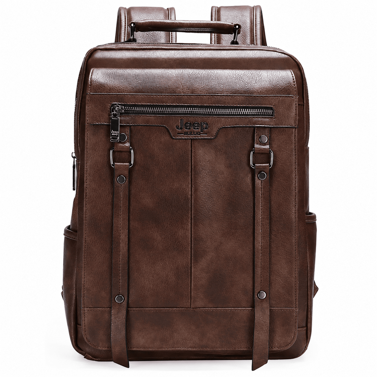Large Capacity Multifunctional Men's Leather Executive Bag - Ravenna Large Capacity Multifunctional Men's Leather Executive Bag - Ravenna Brown