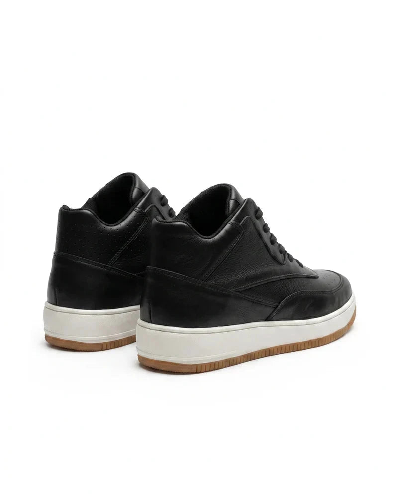 Leather Sneakers with 10-Inch Height Increase – Montieri Leather Sneakers with 10-Inch Height Increase – Montieri Mavietto