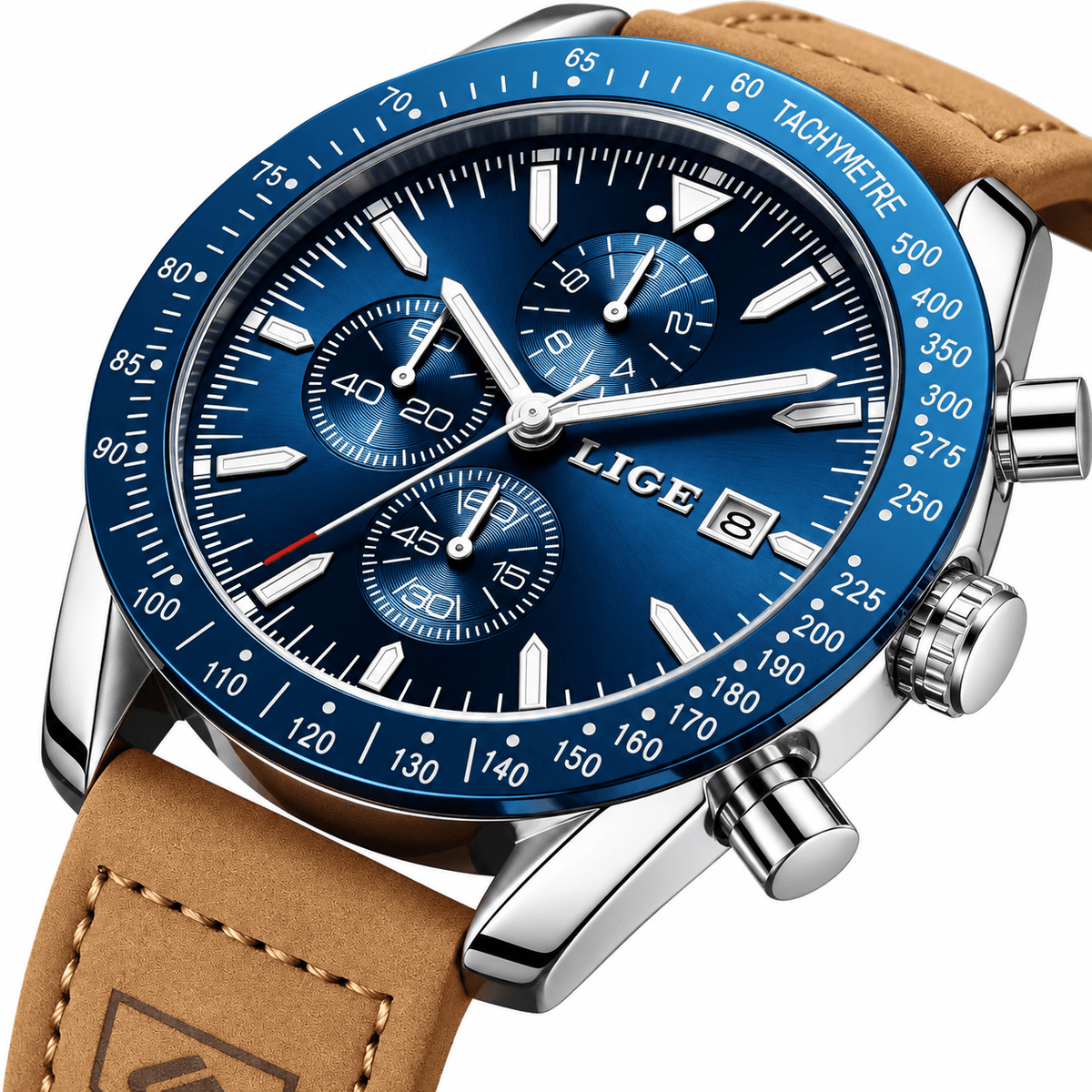 Luxury Men's Leather Watch – Elegant Design and Premium Finish – MONTARIAN Luxury Men's Leather Watch – Elegant Design and Premium Finish – MONTARIAN