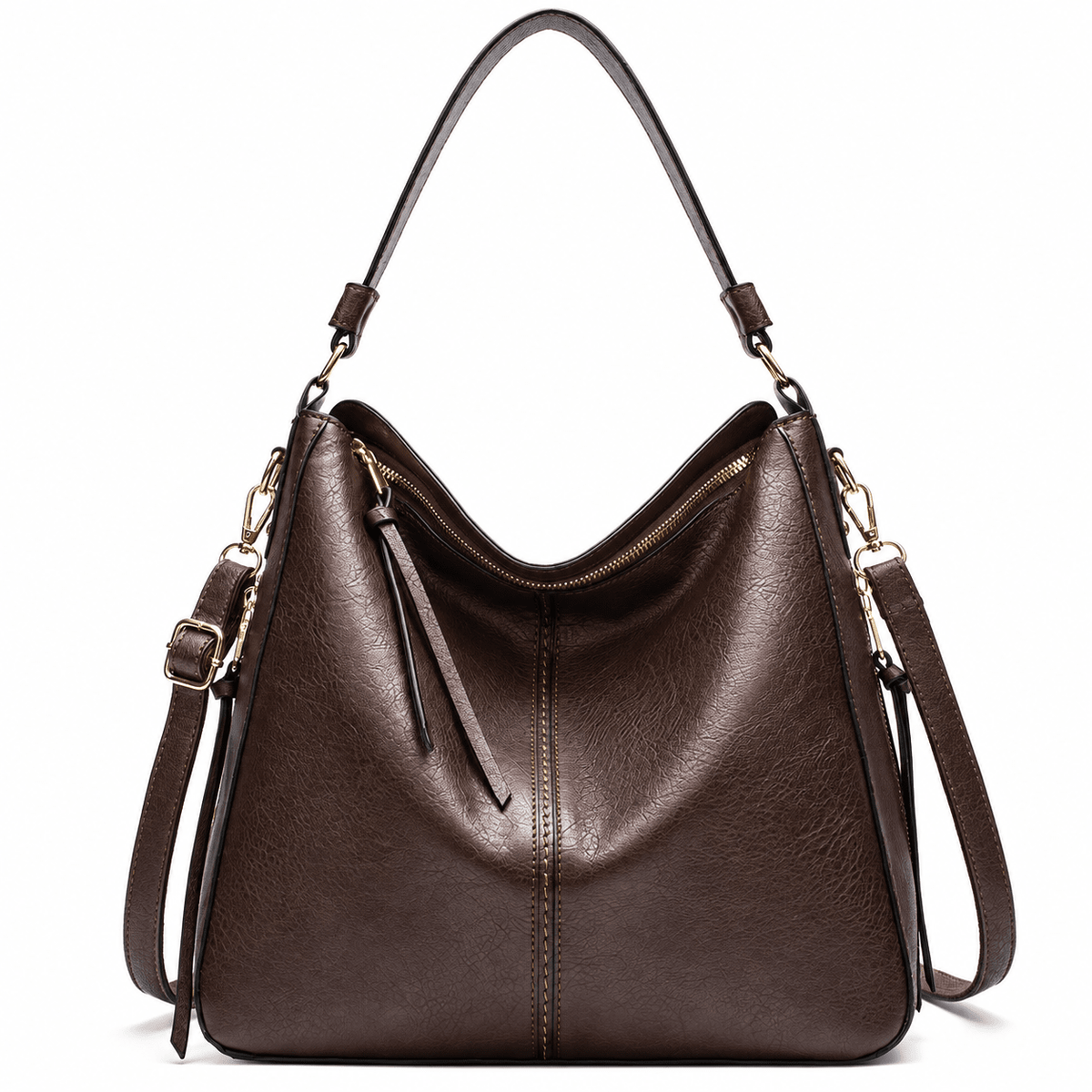 Luxury Women’s Leather Handbag – Elegant, Versatile & Spacious | Léa Margot Luxury Women’s Leather Handbag – Elegant, Versatile & Spacious | Léa Margot Coffee