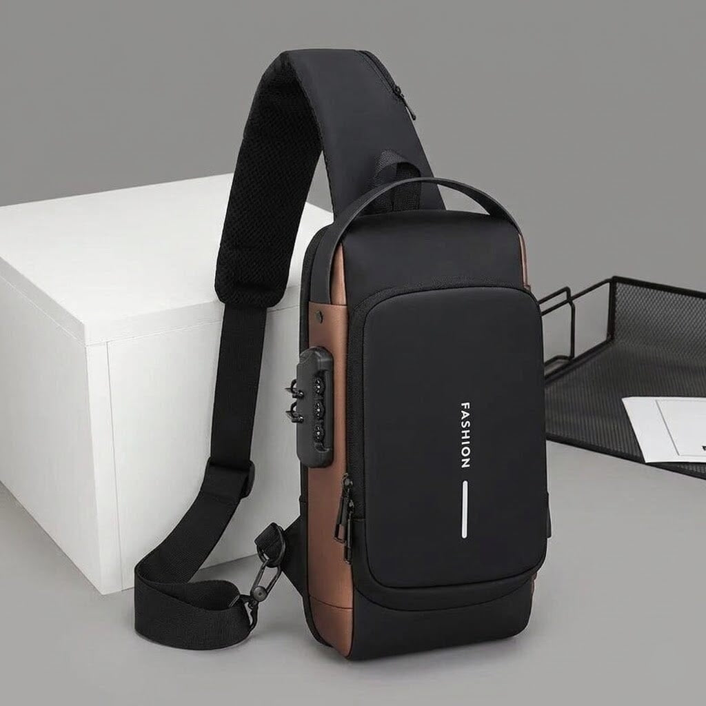 Men's Anti-Theft and Waterproof Bag - Montrax Men's Anti-Theft and Waterproof Bag - Montrax