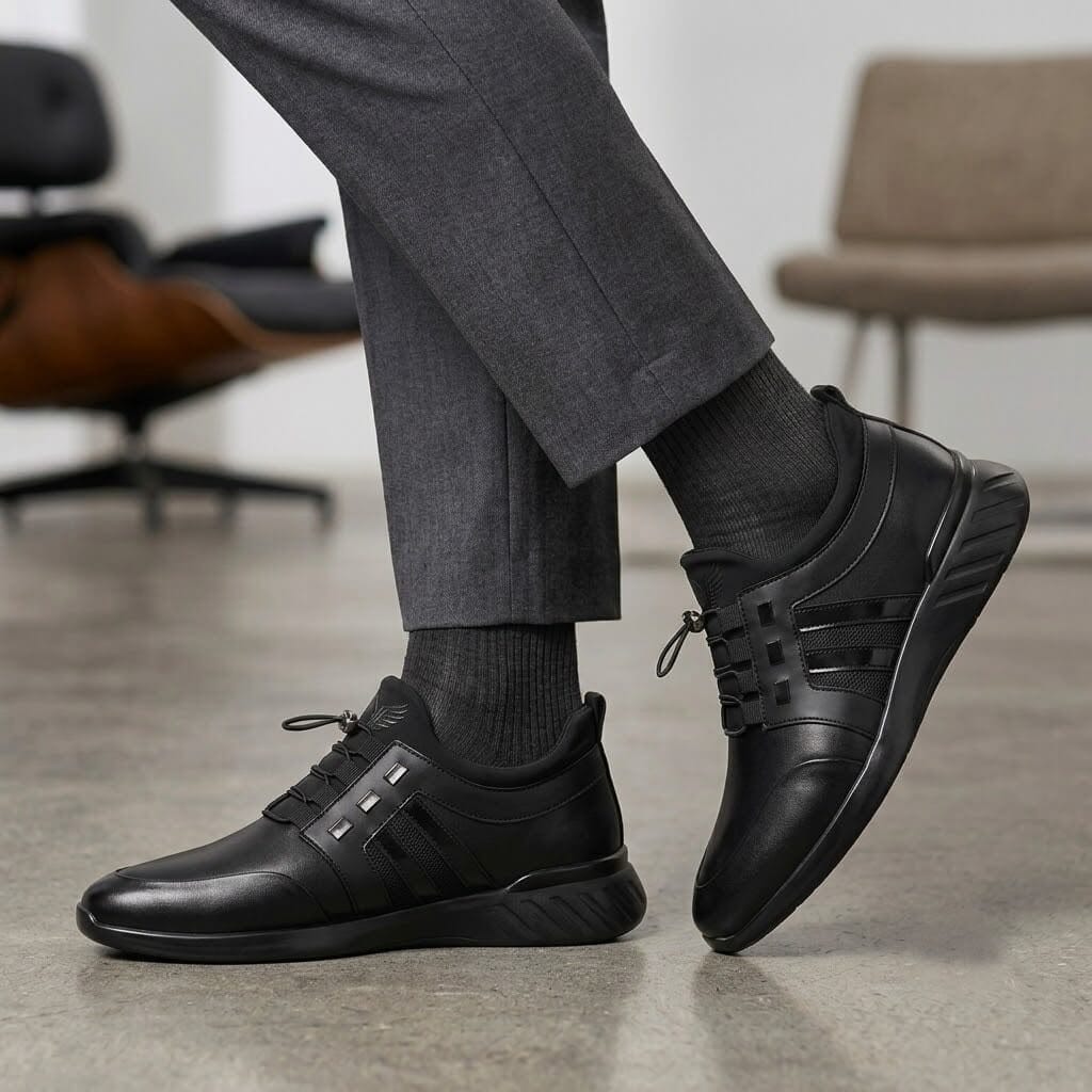 Men's Breathable Casual Sneakers - Slip-On Lightweight Walking Shoes - Liviorni Men's Breathable Casual Sneakers - Slip-On Lightweight Walking Shoes - Liviorni