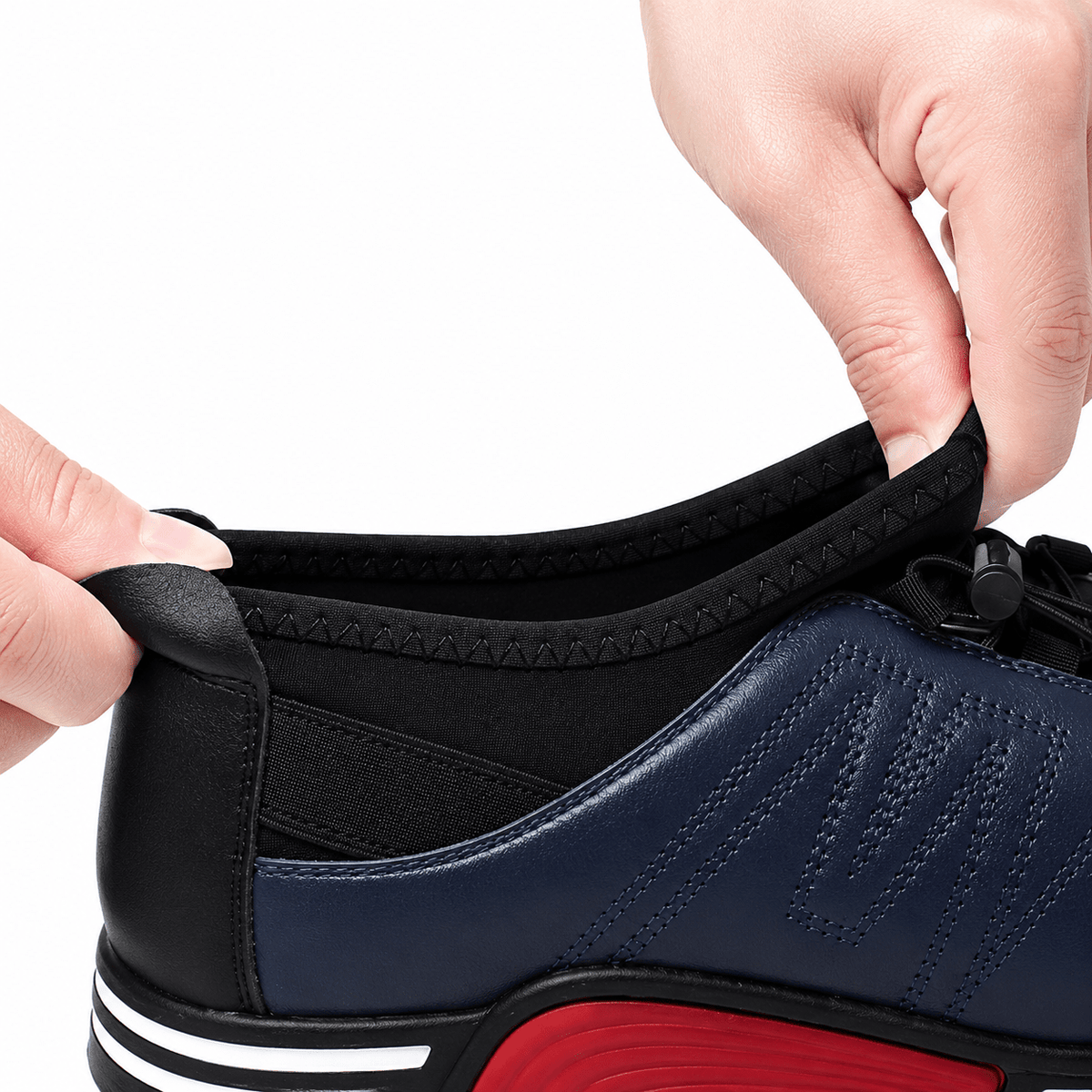Men's Casual Leather Shoes – Lightweight, Breathable & Soft Sole | MELVANIO Men's Casual Leather Shoes – Lightweight, Breathable & Soft Sole | MELVANIO