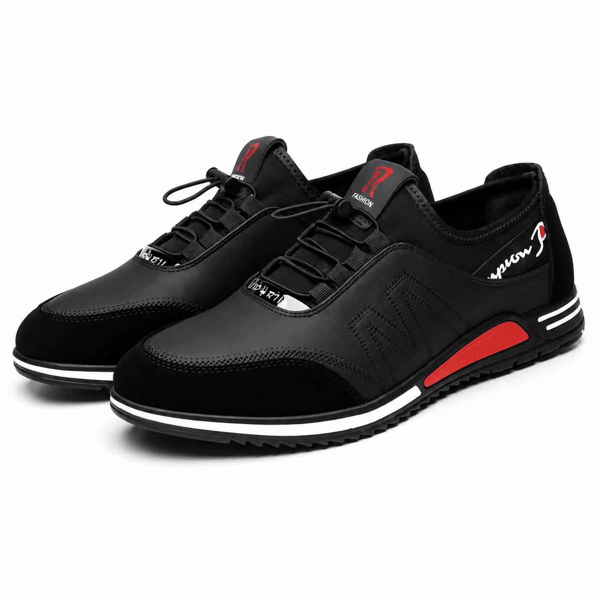 Men's Casual Leather Shoes – Lightweight, Breathable & Soft Sole | MELVANIO Men's Casual Leather Shoes – Lightweight, Breathable & Soft Sole | MELVANIO