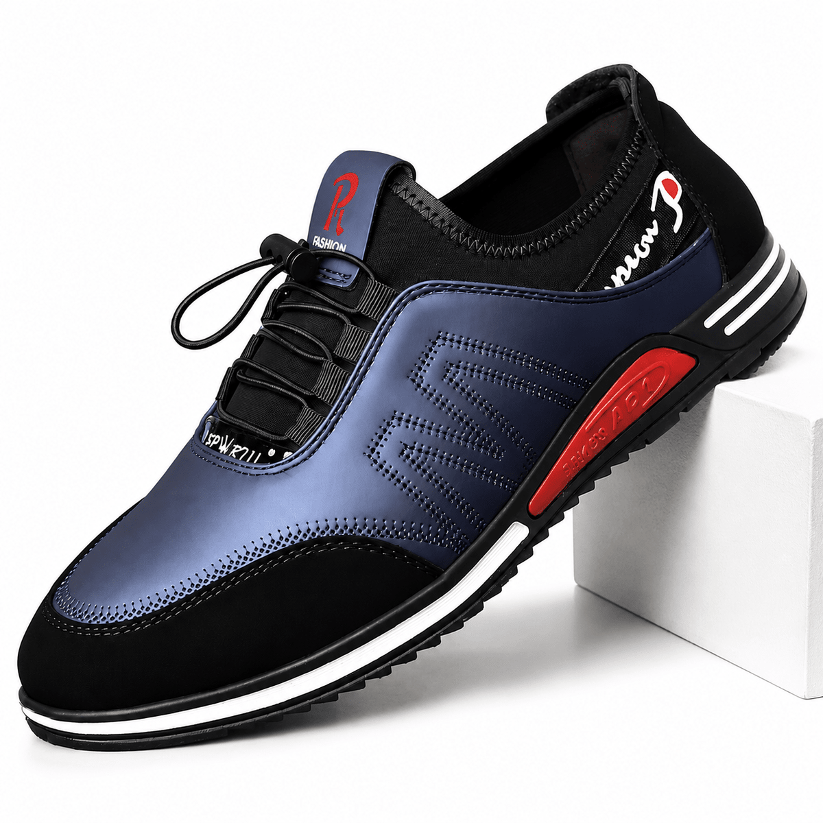 Men's Casual Leather Shoes – Lightweight, Breathable & Soft Sole | MELVANIO Men's Casual Leather Shoes – Lightweight, Breathable & Soft Sole | MELVANIO