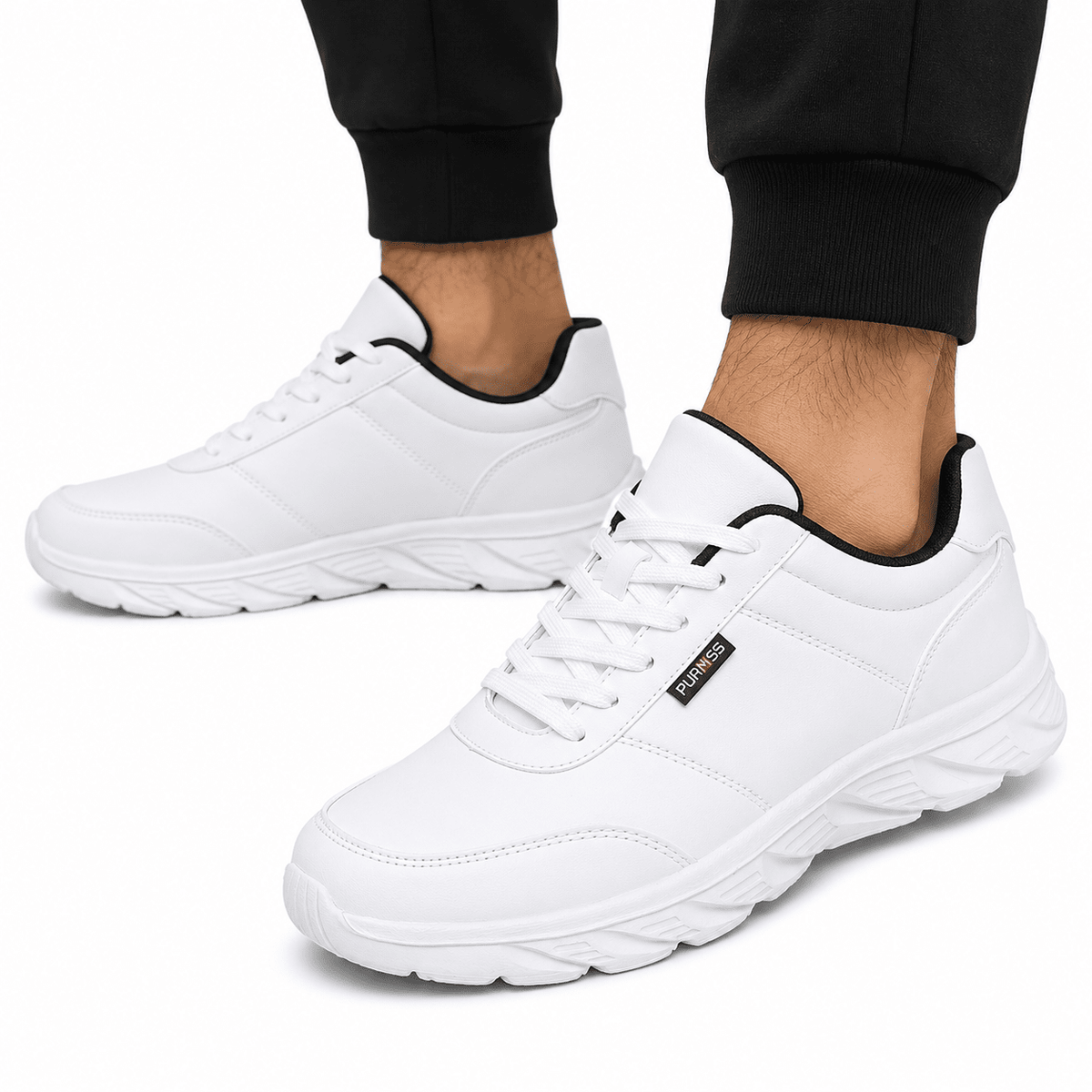 Men’s Classic and Comfortable Leather Sneakers – Vantorie Men’s Classic and Comfortable Leather Sneakers – Vantorie