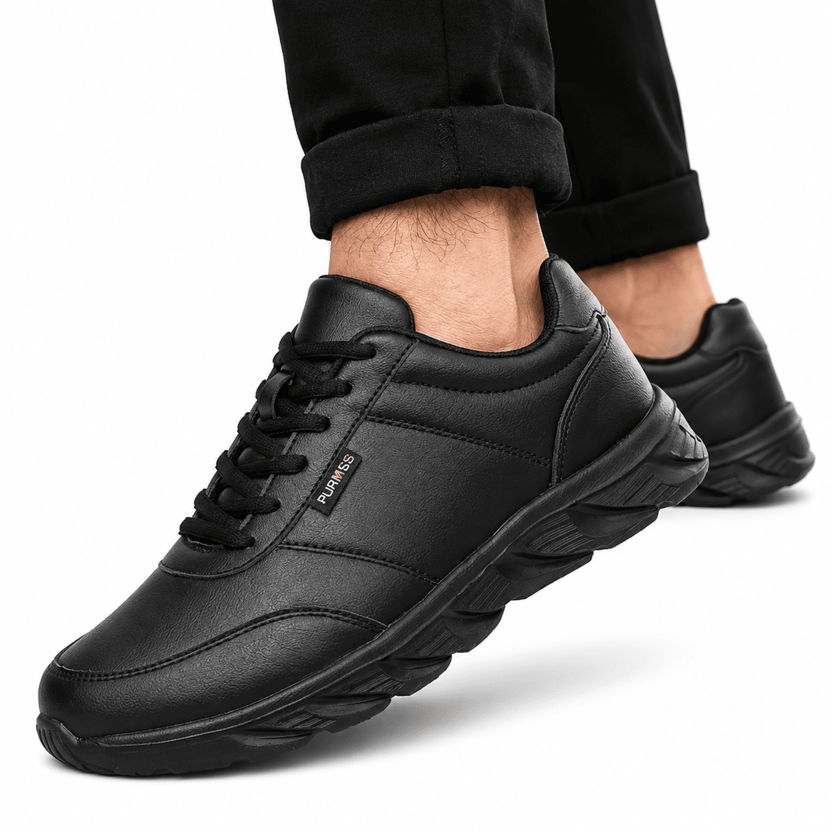 Men’s Classic and Comfortable Leather Sneakers – Vantorie Men’s Classic and Comfortable Leather Sneakers – Vantorie