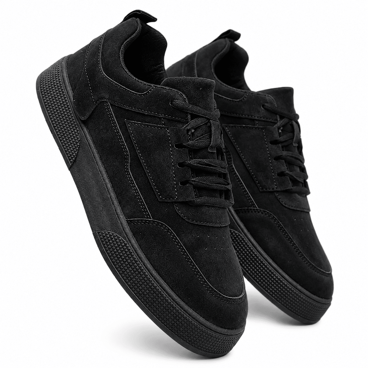 Men’s Classic Leather Sneakers – Norvion Men’s Classic Leather Sneakers – Norvion Black