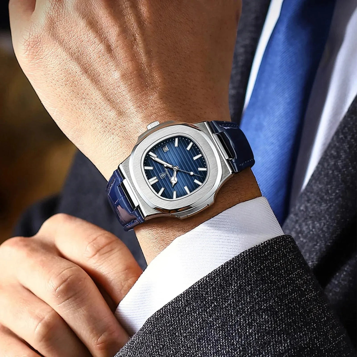 Men’s Classic Leather Strap Watch – Nobre Mavietto Men’s Classic Leather Strap Watch – Nobre Mavietto